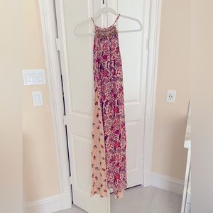 Anthropologie Nikasha Beaded Maxi Gown